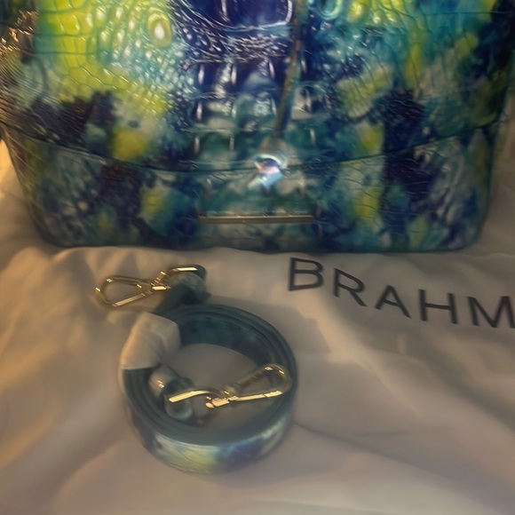 Brahmin Marlow Hydro Melbourne Genuine leather hobo bad - Picture 2 of 4